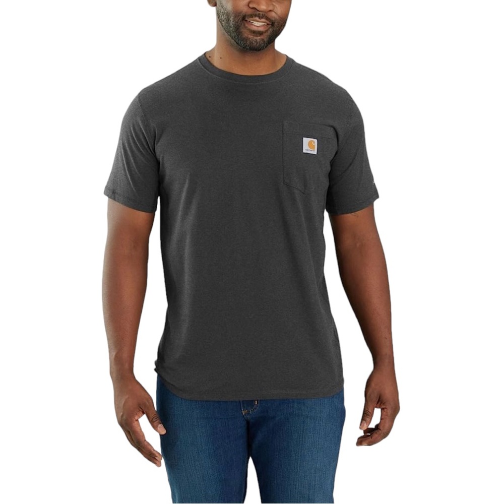 Carhartt Force Relaxed Fit Midweight Short-Sleeve Pocket T-Shirt (M)